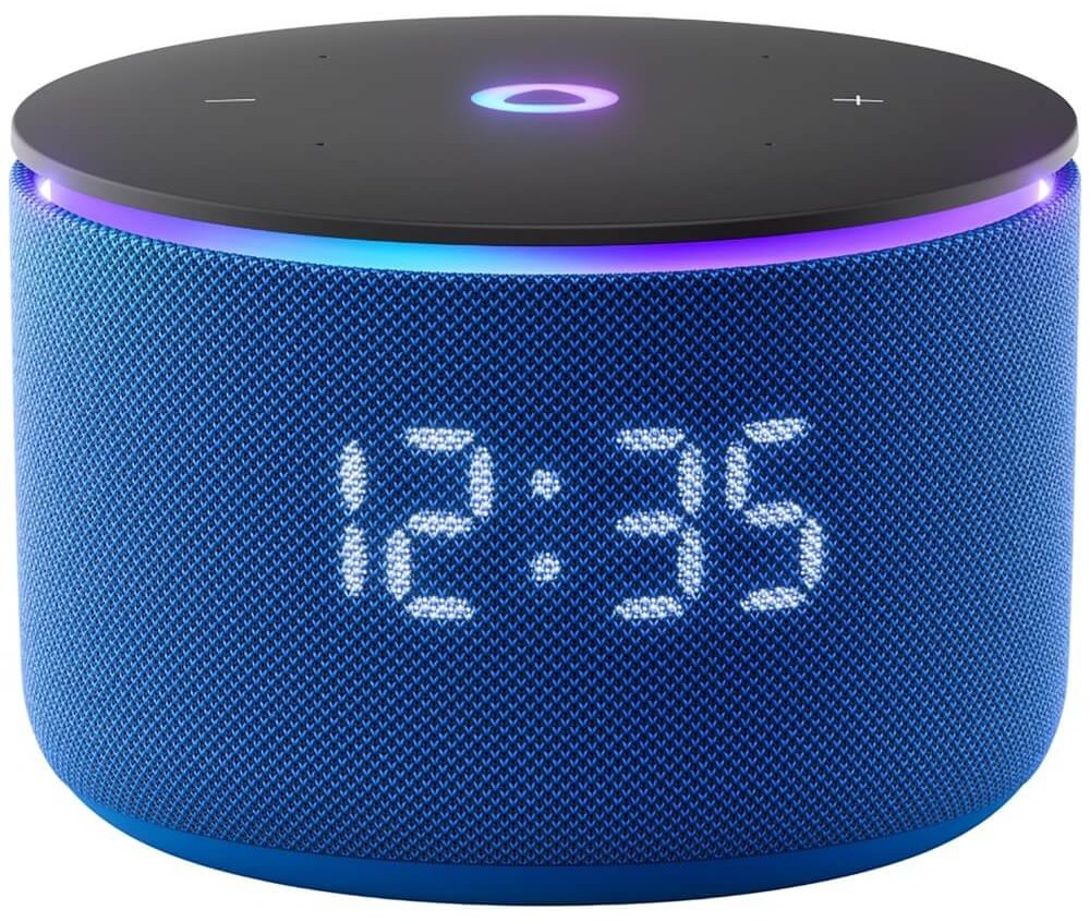 Умная колонка Яндекс Станция Мини 3 Про с Zigbee синий YNDX-00059BLU