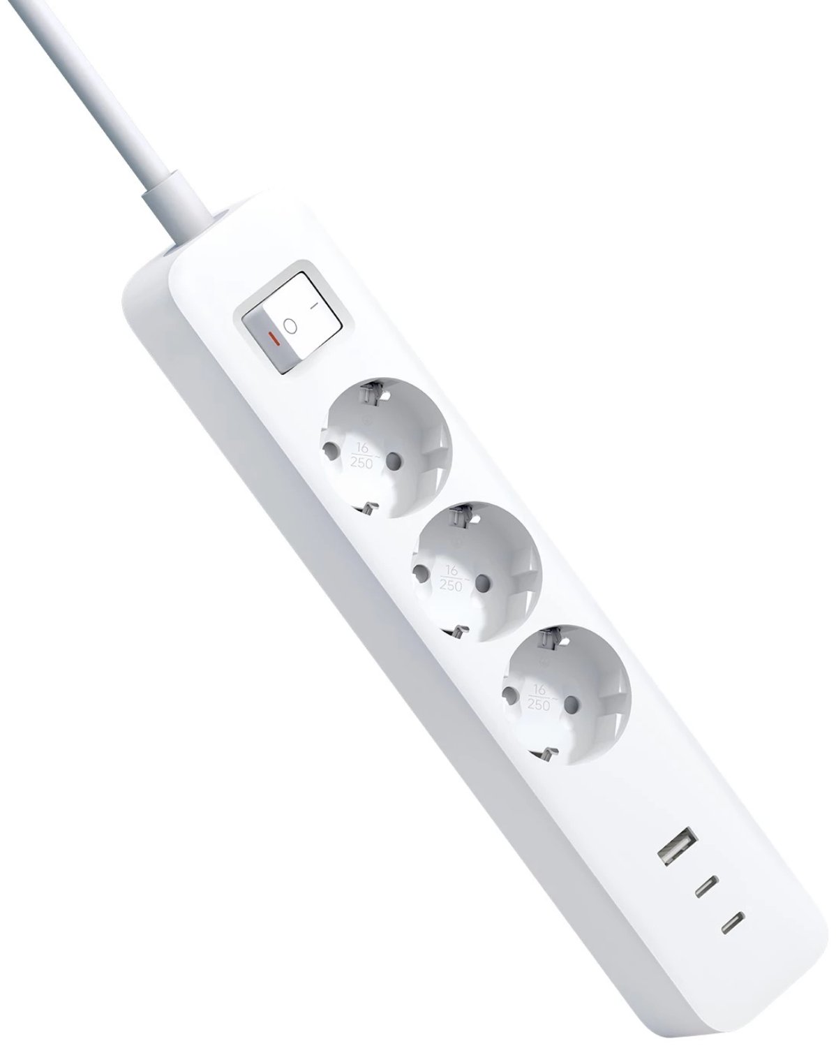 Сетевой фильтр Xiaomi 20W Power Strip 1,4м белый BHR07UKEU