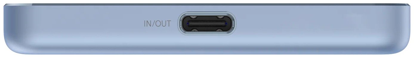 Портативный аккумулятор Xiaomi Super Slim Magnetic Power Bank 5000mAh синий BHR08POGL