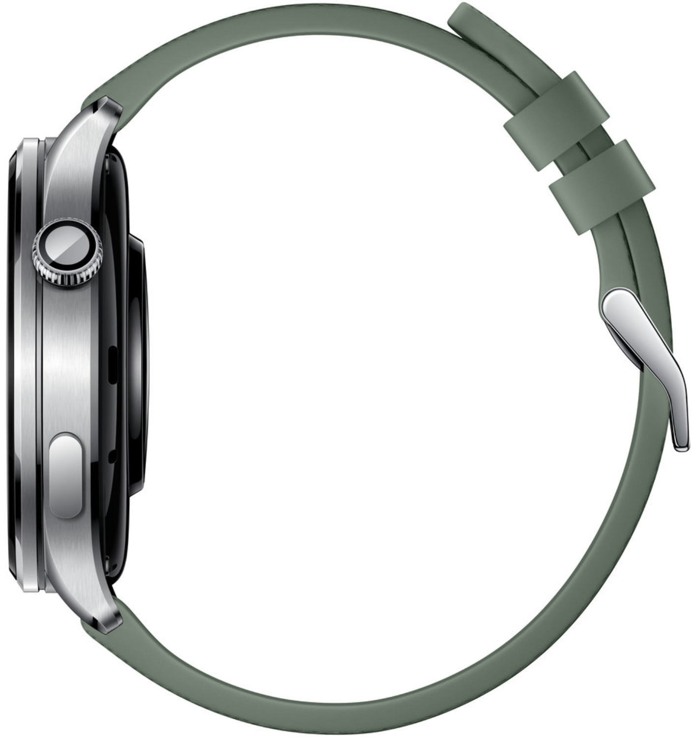 Смарт-часы Xiaomi Watch 5 серебристый с зеленым ремешком BHR07WPGL
