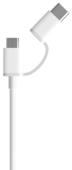 Кабель Xiaomi Micro-USB to Type-C Mi 2-in-1 USB Cable (1м) SJV4082TY