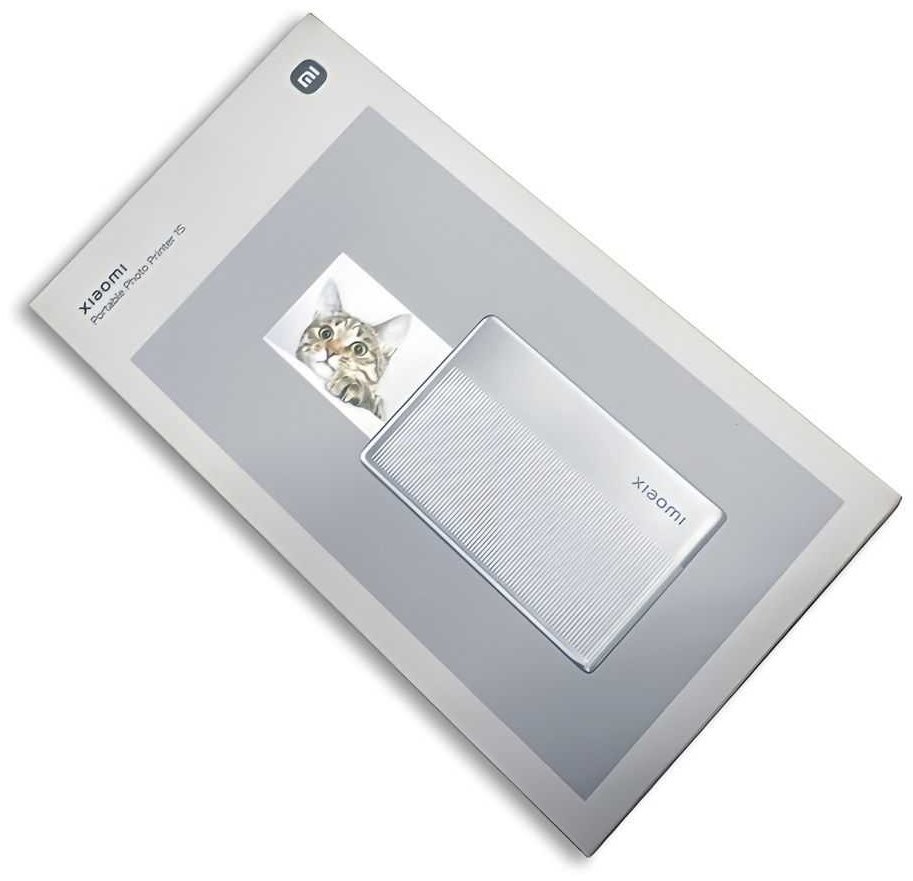 Компактный фотопринтер Xiaomi Portable Photo Printer 1S белый BHR9974GL
